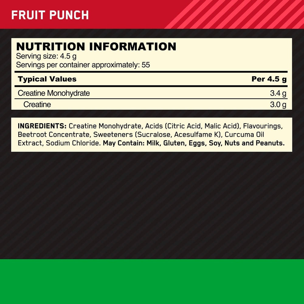 Creatina Micronizada Optimum Nutrition 247,5g
