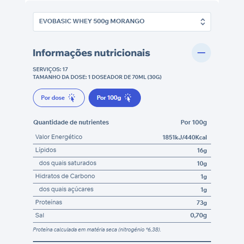 EvoBasic Whey Protein